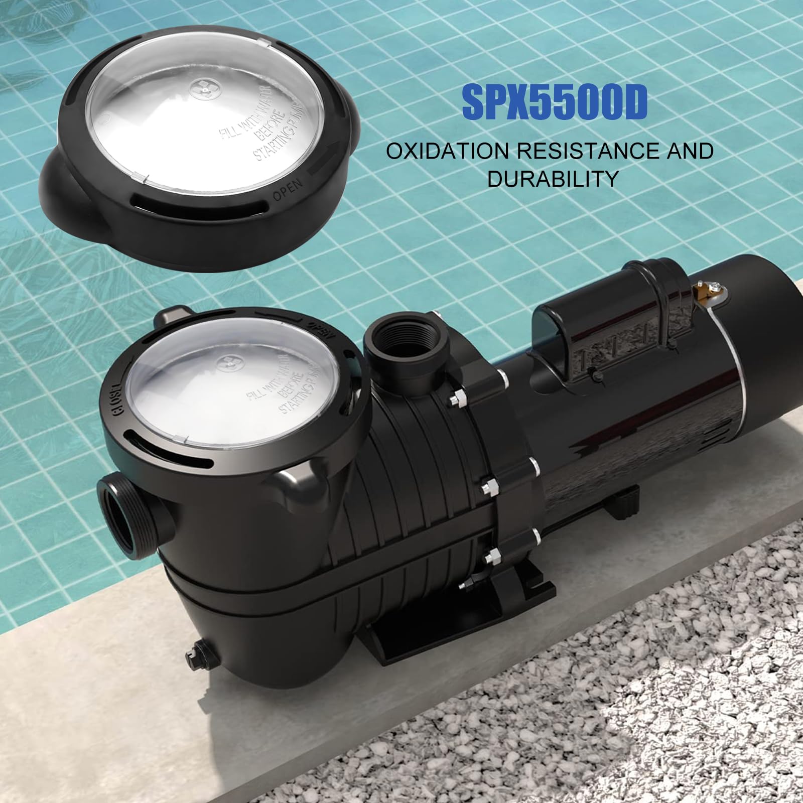 FBULWSEC SPX5500D O-Ring included for a reliable seal.