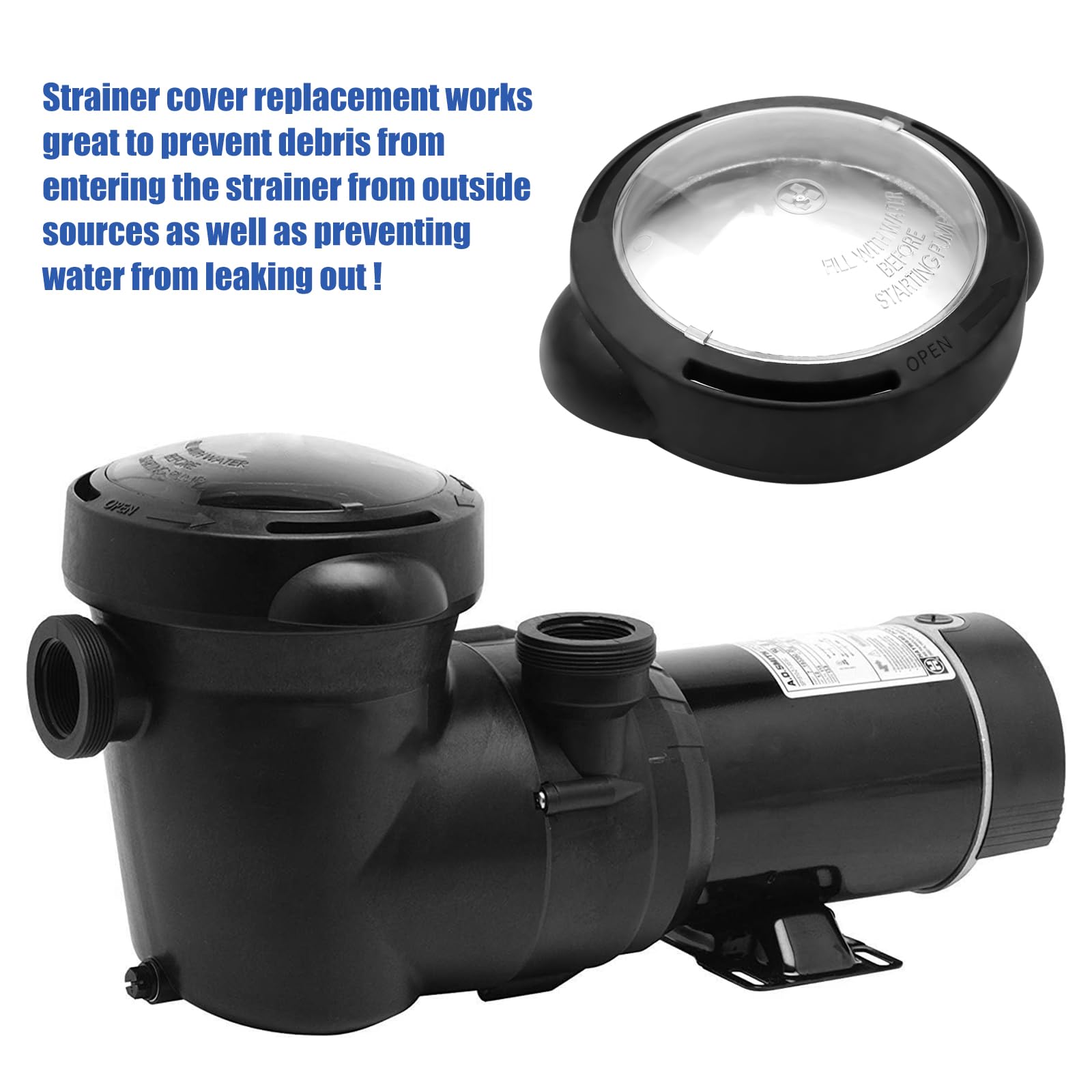 FBULWSEC SPX5500D packaging includes lid cover and O-Ring.