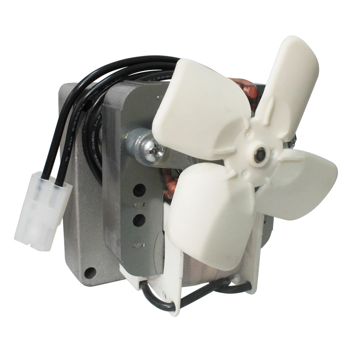 FCCUM 3.0 RPM auger motor close-up shows a rugged gear housing for smooth feeding.