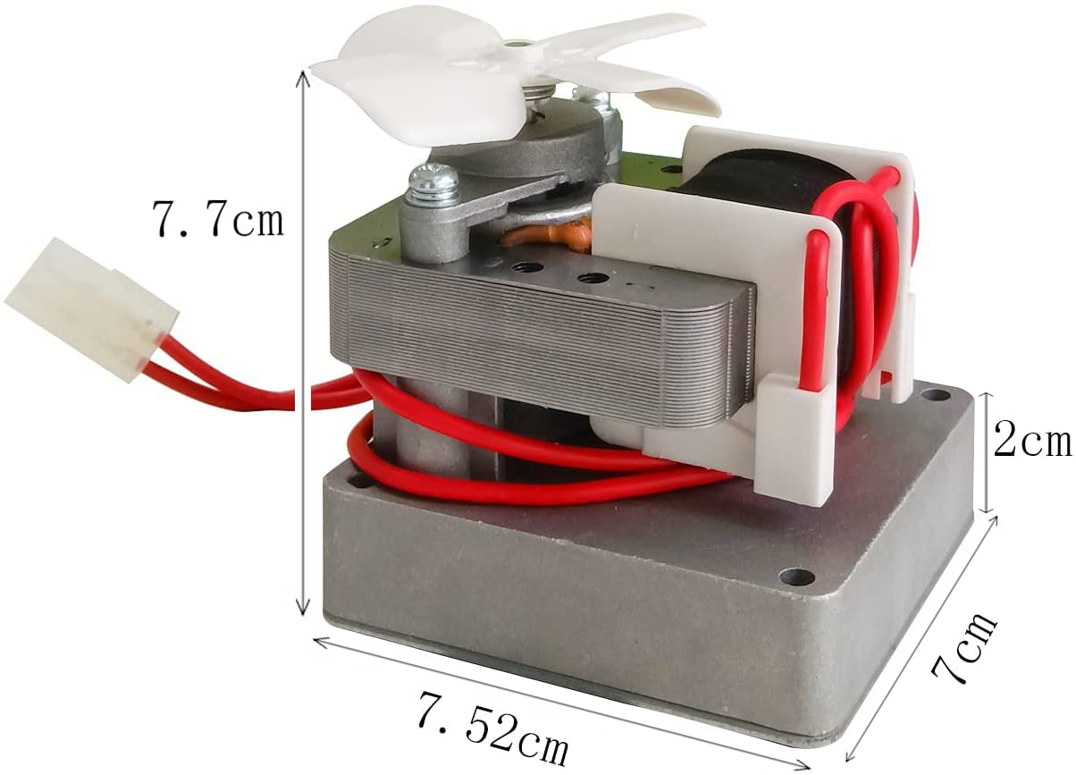 FCCUM auger motor wiring with high temperature insulation for durability