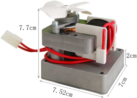 FCCUM auger motor wiring with high temperature insulation for durability