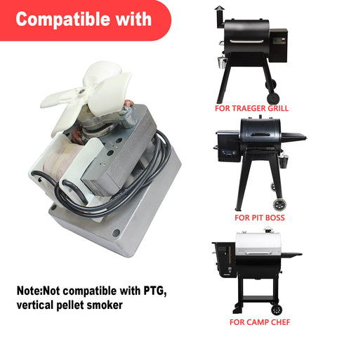 FCCUM Camp Chef compatibility auger motor enhances pellet feeding.