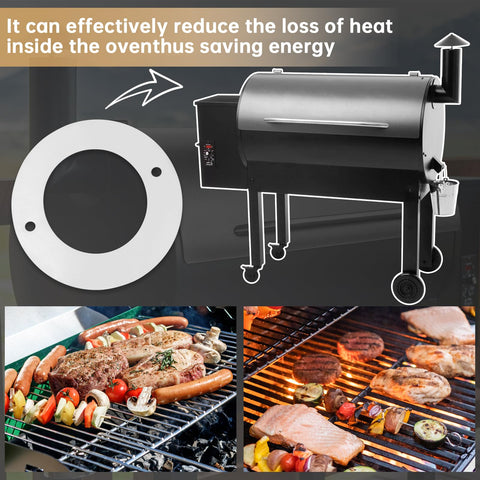 FCCUM compatible with Traeger Pit Boss Camp Chef grills