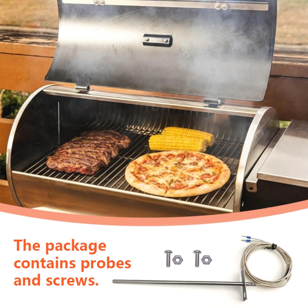 FCCUM compatible with Traeger wood pellet grills for accurate ambient temperature readings.