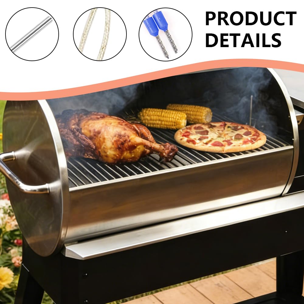 FCCUM digital thermostat replacement aids consistent grill performance.