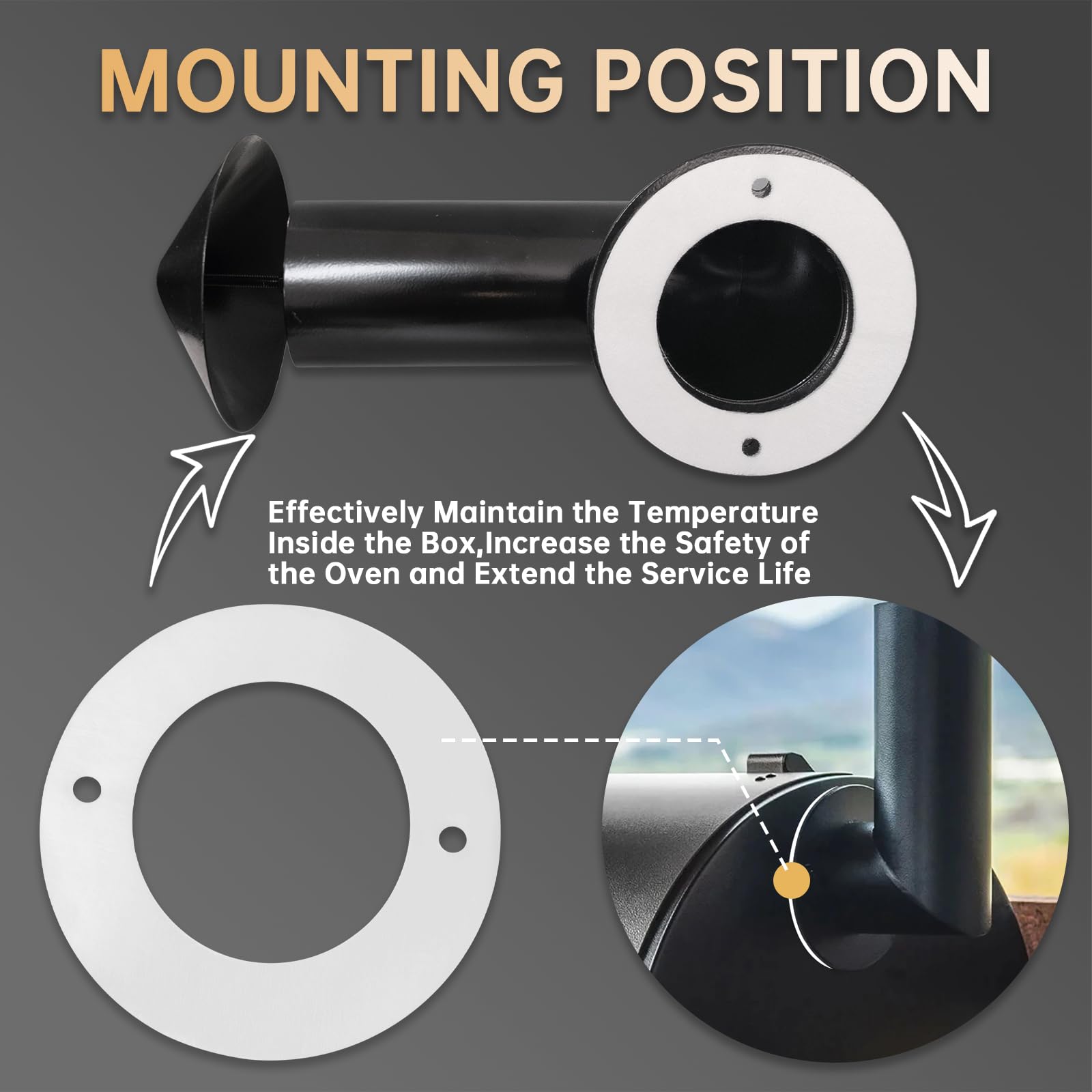 FCCUM easy installation guide shows spacer bore alignment