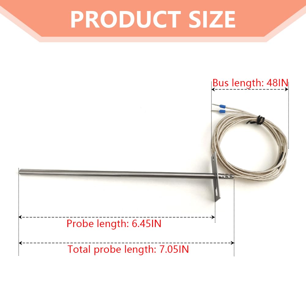 FCCUM 7-inch grid probe offers reliable internal temperature capture.