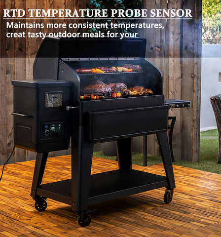 FCCUM grill temperature check helps monitor cook sessions with confidence.