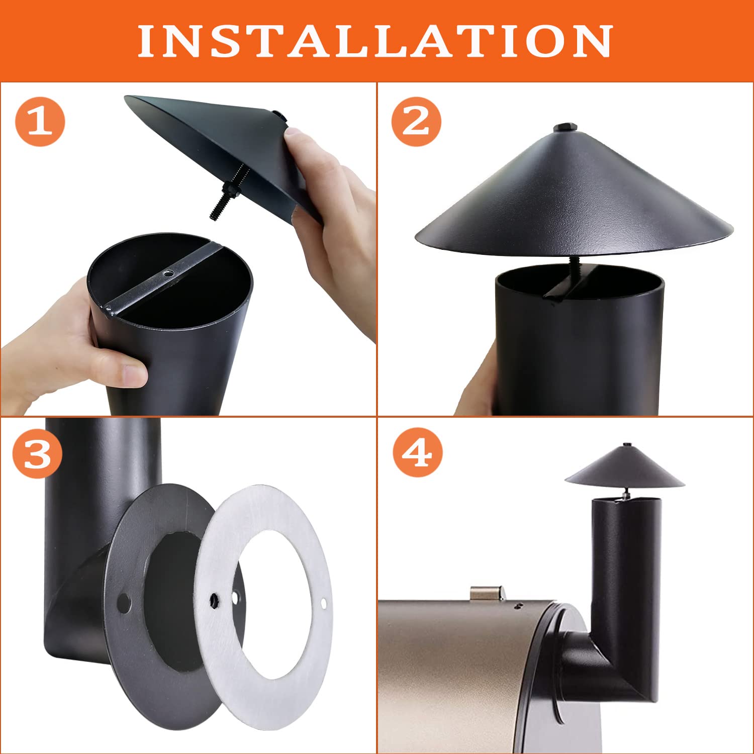 FCCUM hardware pack includes screws, washers, and nuts for quick install