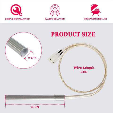 FCCUM hot rod ignitor for Pit Boss Classic, easy re-ignition