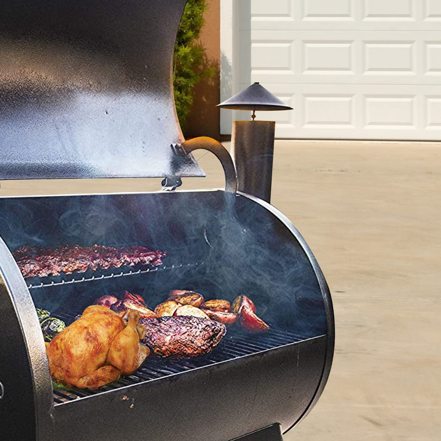FCCUM installation guidance for the smoke stack on grills