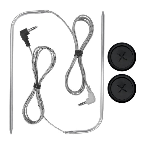 FCCUM replacement meat probe compatible with Traeger grills for precise temperature monitoring