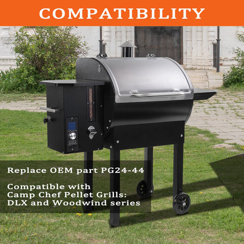 47-inch flexible cable for easy routing in tight grill spaces.