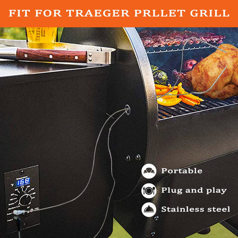 FCCUM probe suitable for grill, oven, and roast sessions