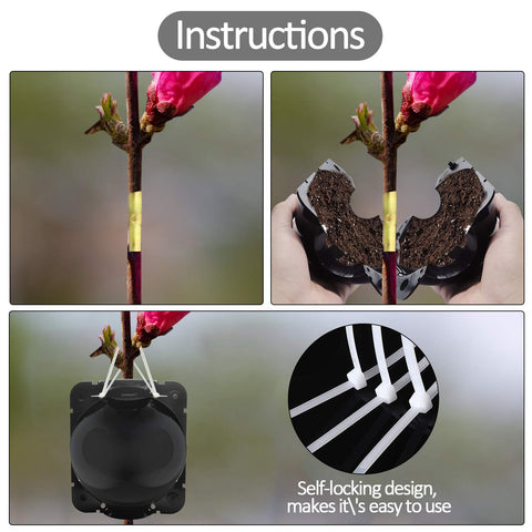 FCENDS PP plastic material ensures durable, reusable propagation boxes.