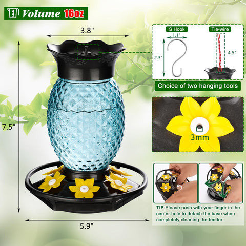Fchstaer durable outdoor feeder resists wind and rain for longevity
