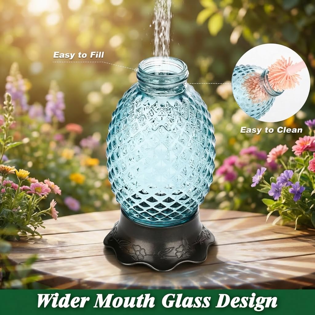 Fchstaer gift-ready feeder enhances any balcony or patio