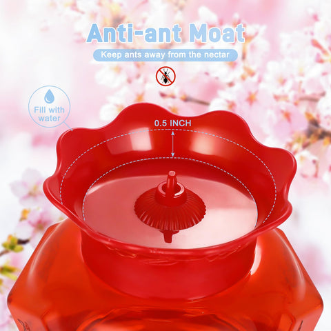 Fchstaer leak proof base minimizes spills and nectar waste