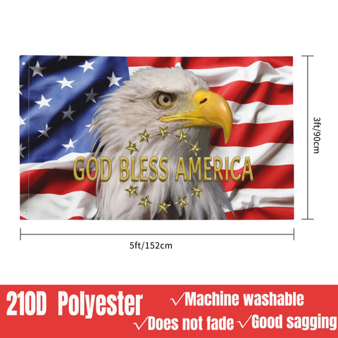 Fcllcox UV-fade resistant flag stays vibrant in sun and rain.