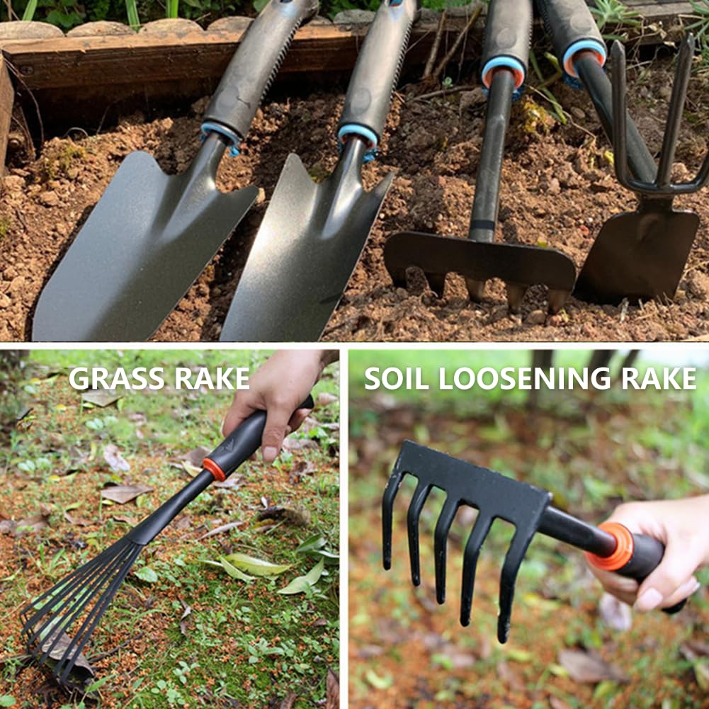 FCVEIDO tool set features a non-slip handle for secure grip during tasks.
