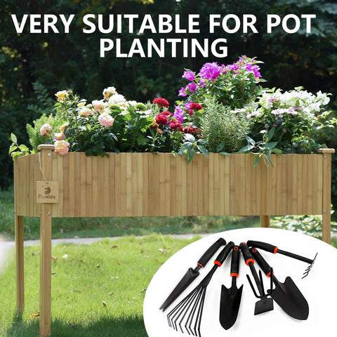 FCVEIDO weeding tool helps remove intruders without disturbing nearby plants.