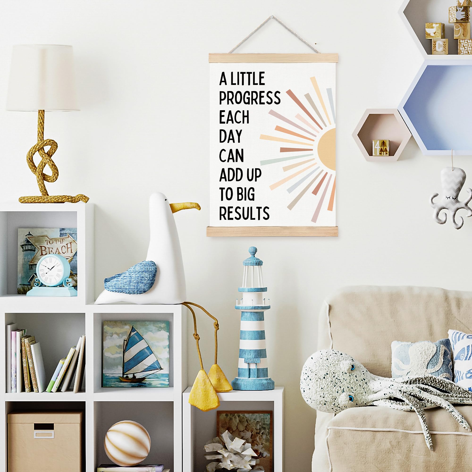 FDHSPAAM classroom inspirational poster encourages daily encouragement in learning.