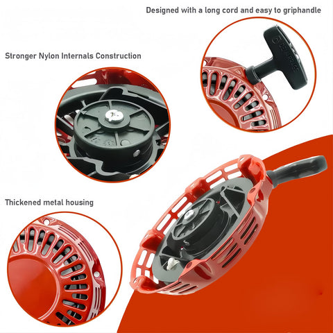 FDJ OEM-fit recoil starter with precise 160mm mounting hole spacing