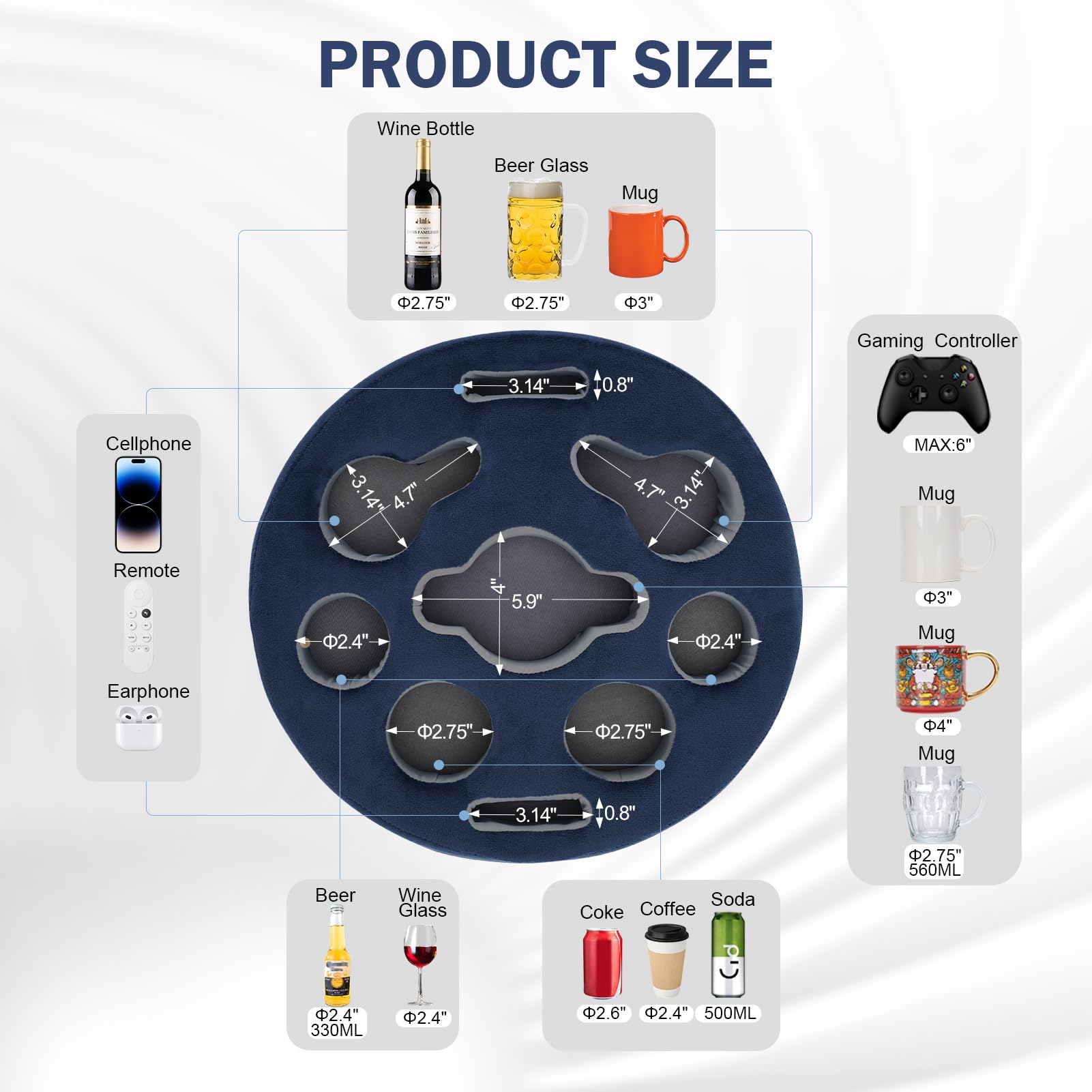 FDMGEL insulated foam keeps drinks hot or cold