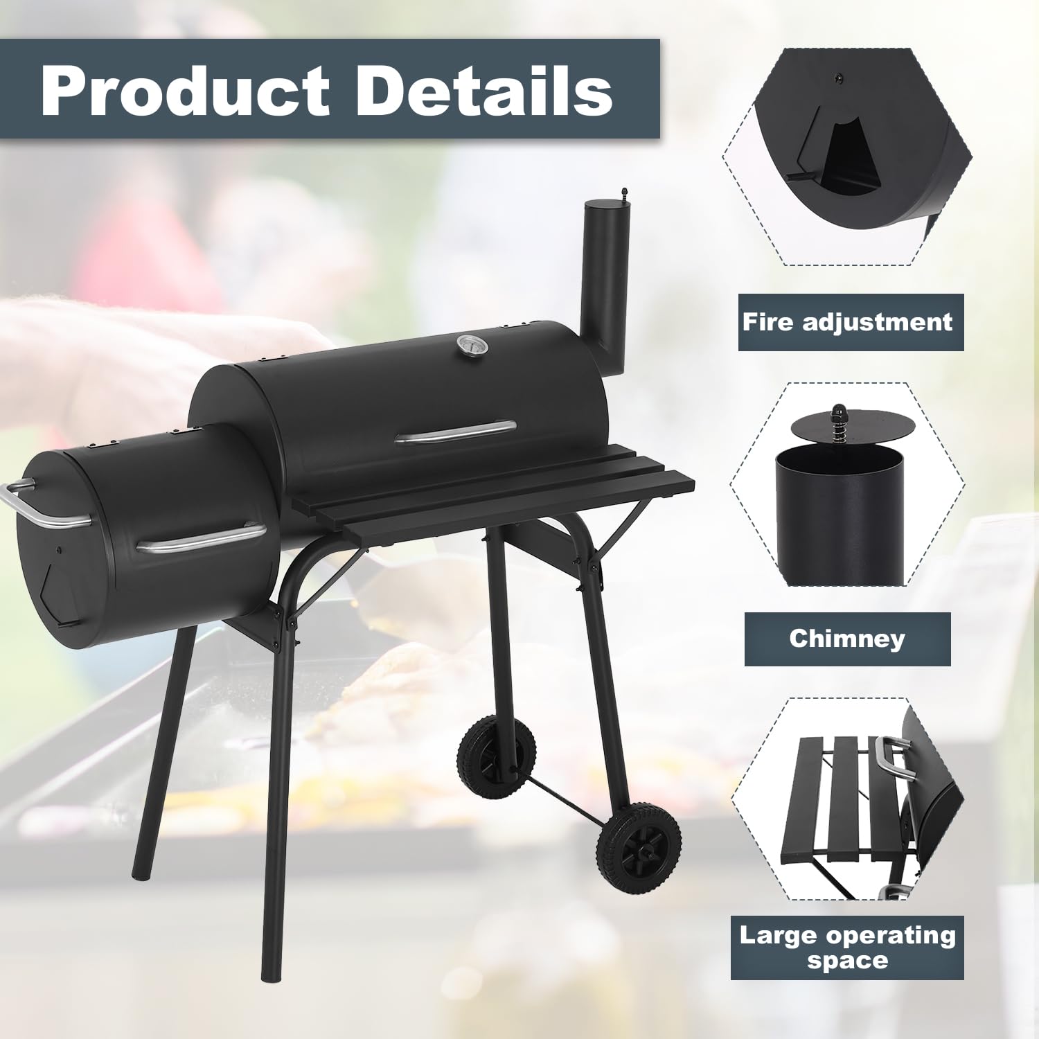 FDW 43-inch double mesh supports versatile cooking modes