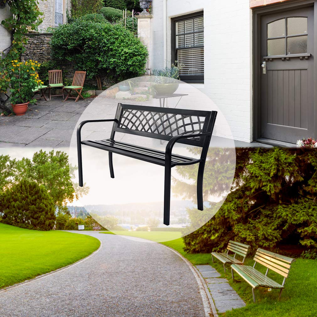 FDW garden bench is a durable outdoor furniture addition