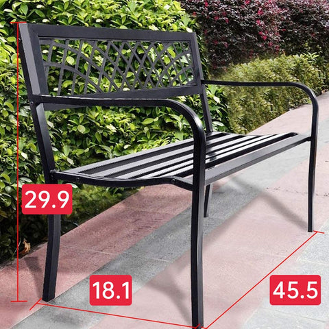 FDW garden bench offers versatile use for garden, patio, or park-like spaces