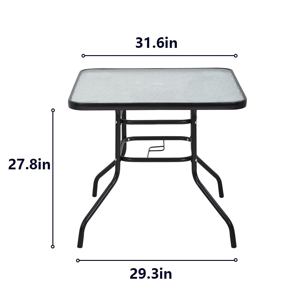 FDW sturdy powder-coated steel with rust-resistant finish for outdoor durability