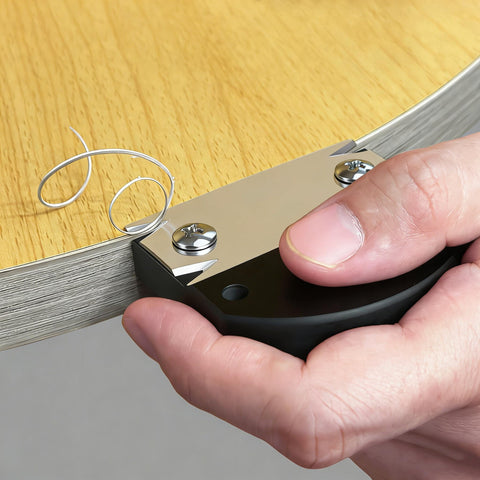 Feabolee Edge Banding Trimmer front view for precise trimming