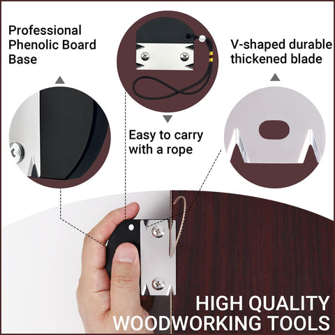 Feabolee Edge Banding Trimmer with phenolic base highlighting durable construction