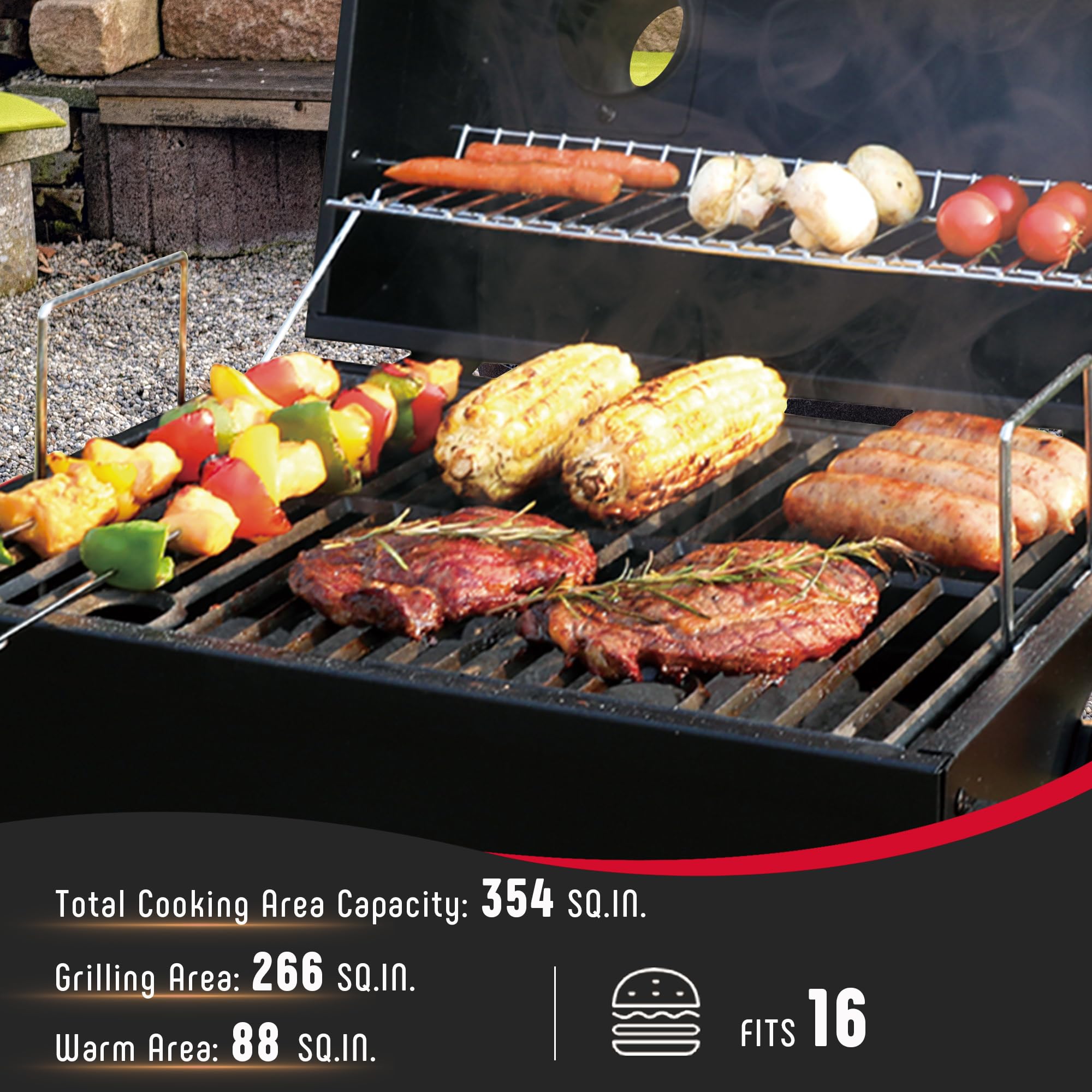 Feasto ash pan design simplifies cleanup after grilling