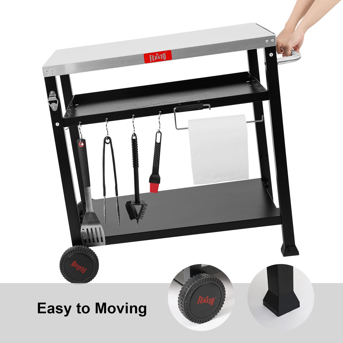 Feasto easy-to-follow assembly guide for quick setup