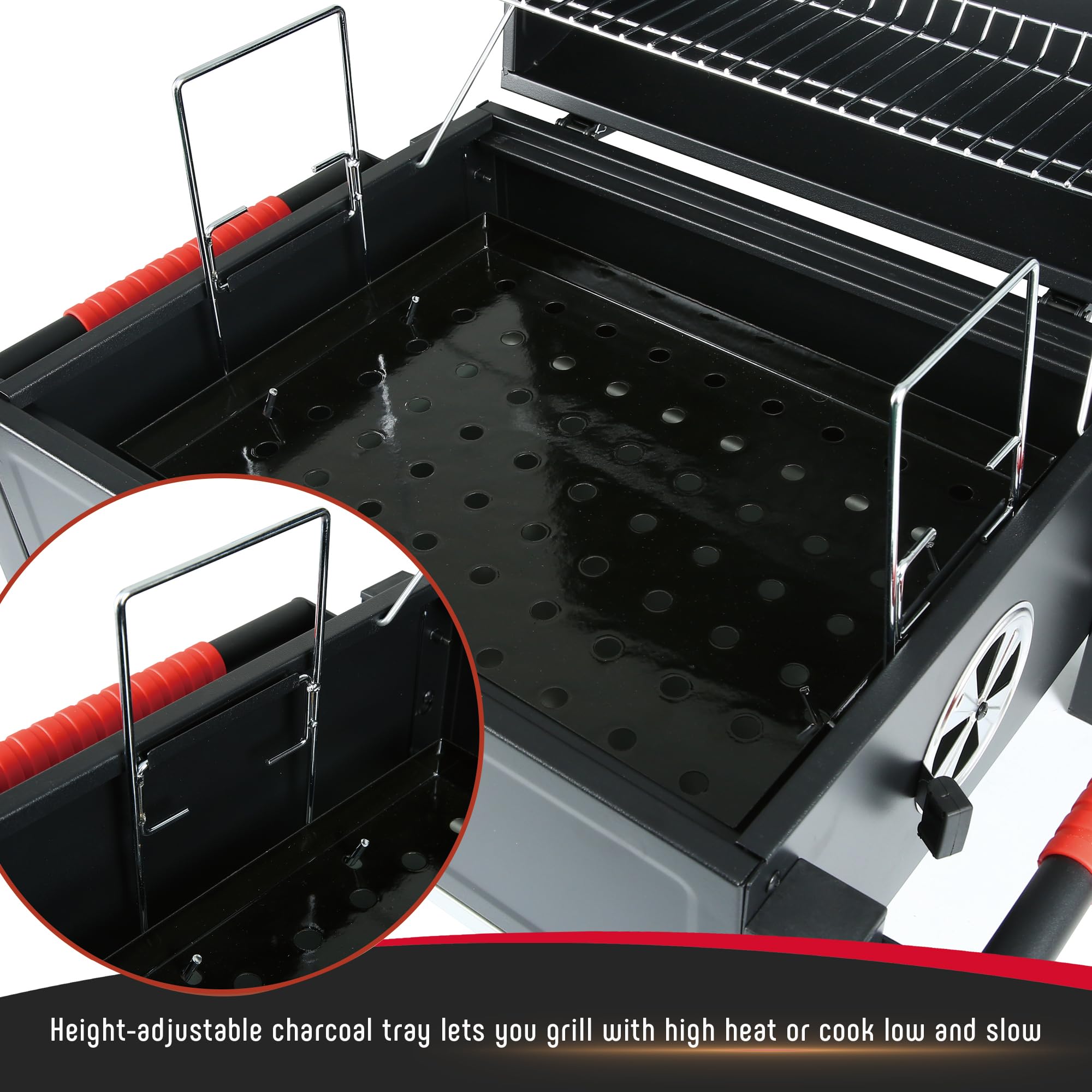 Feasto silicone-wrapped handles stay cool when transporting