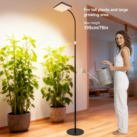 FECiDA 2026 floor lamp with adjustable height lets you tailor light placement for different plants