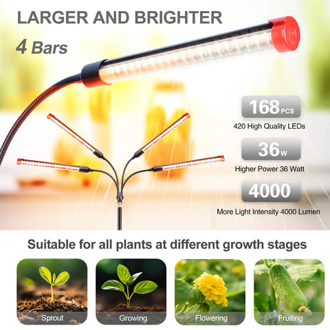 FECiDA 360-degree gooseneck allows flexible light positioning.