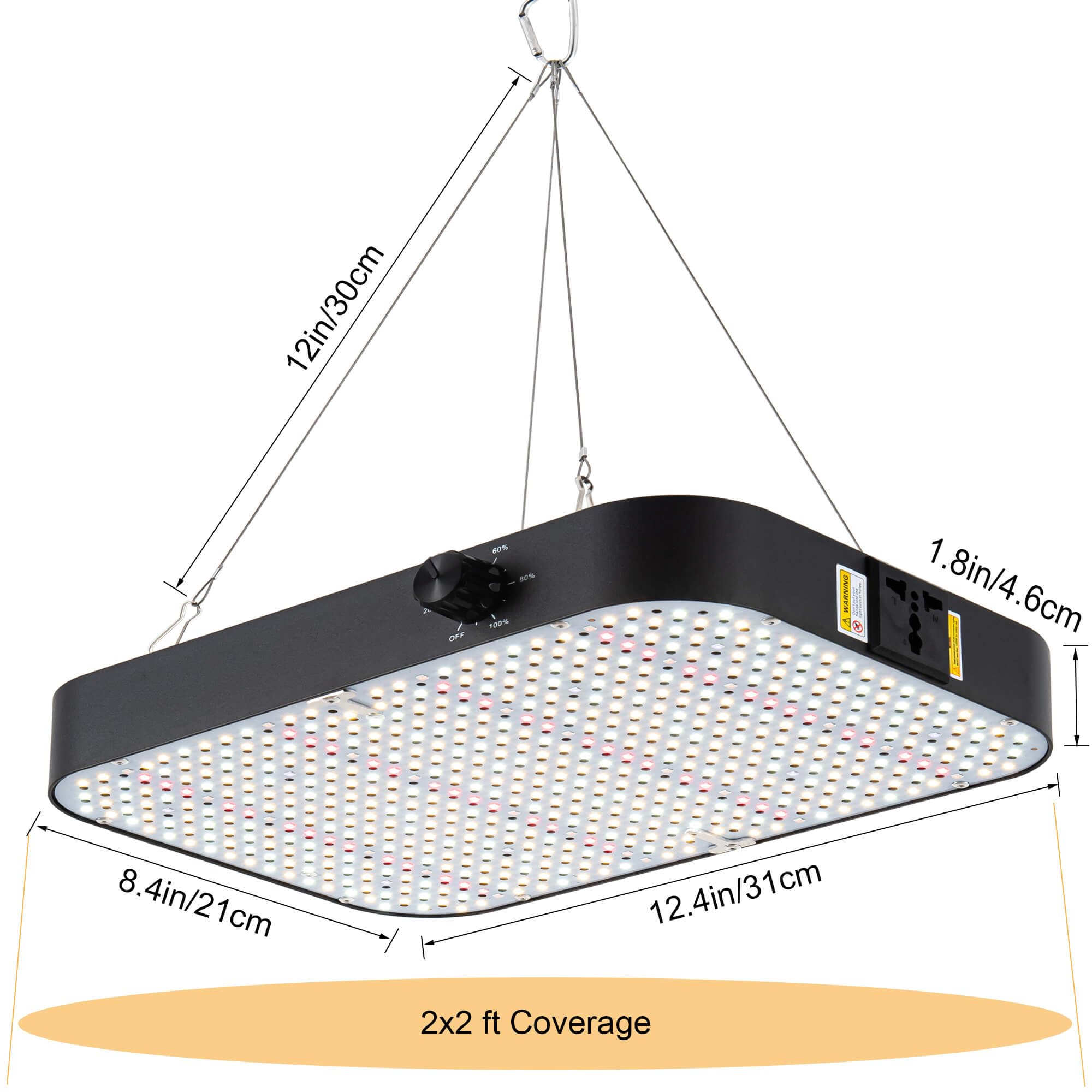 FECiDA durable LED grow light offers reliable performance and long life