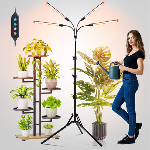 FECiDA full-spectrum LED with warm, cool tones supports vibrant foliage.