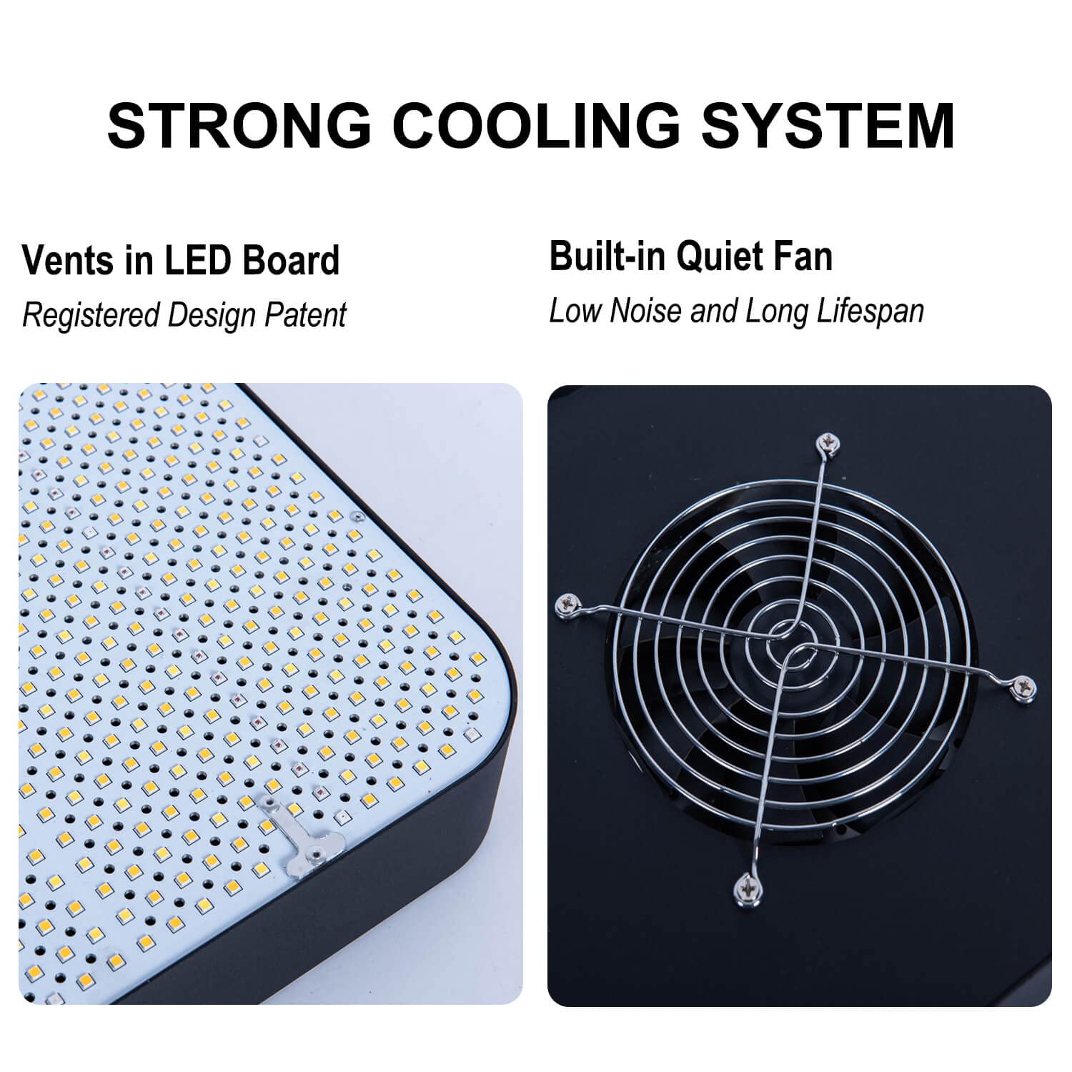 FECiDA 200W actual power supports all growth stages from seed to harvest