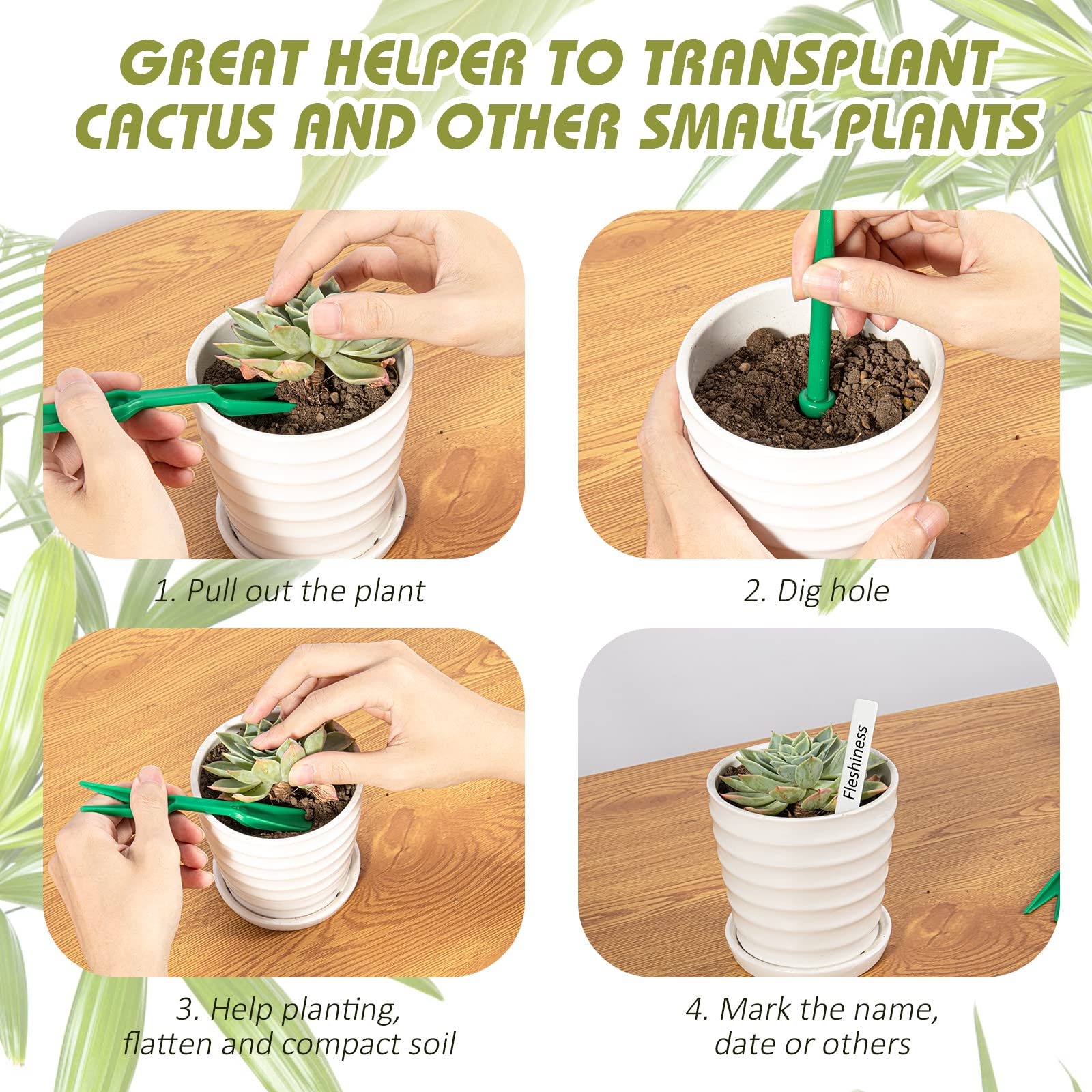 Fecsam seed sower is easy to use for accurate placements.