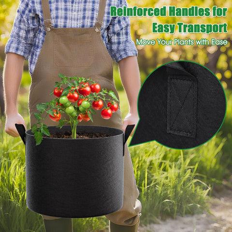 FEED GARDEN breathable drainage fabric promotes healthy root growth and aeration.