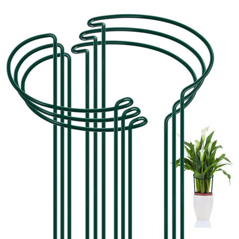 FEED GARDEN 6-pack plant stakes provide strong upright support for garden beds