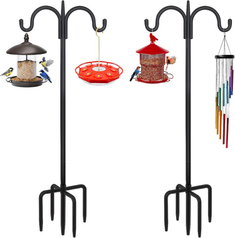 FEED GARDEN adjustable double shepherds hook with two arms for outdoor hanging