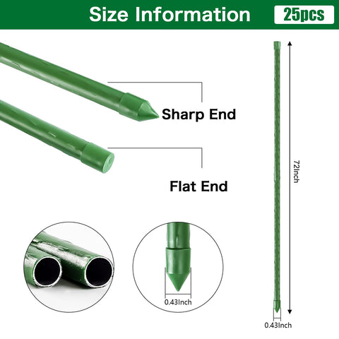 FEED GARDEN durable steel core ensures lasting rigidity for climbing plants