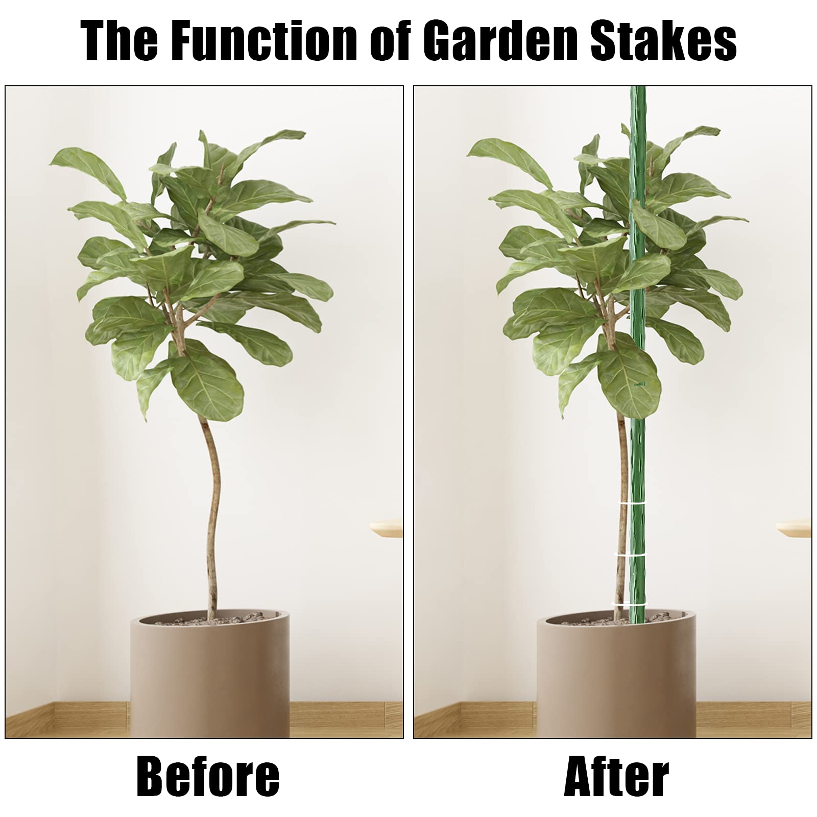 FEED GARDEN easy-install garden stake used in home beds