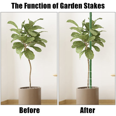 FEED GARDEN easy-install garden stake used in home beds