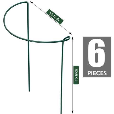 FEED GARDEN half-round peony cages support lush blooms with stable height